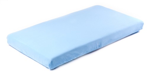 Bettlaken jersey blau 120x60 - jersey,