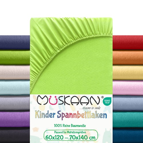 Spannbettlaken kinder jersey - kinder,