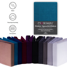 Premium Frottee Spannbettlaken
