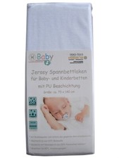 Baby Spannbettlaken 70x140cm