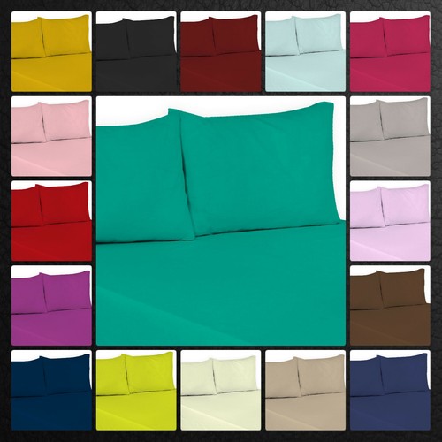 Flache bettwäsche polycotton - flache,